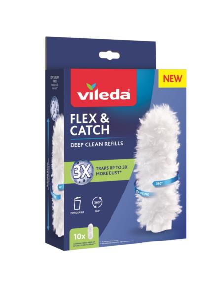 Wkłady do miotełki do kurzu Vileda Flex&Catch 10szt 177662
