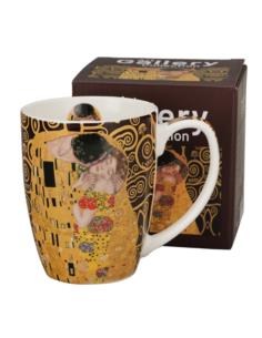 Kubek ceramiczny 360ml The Kiss Brown