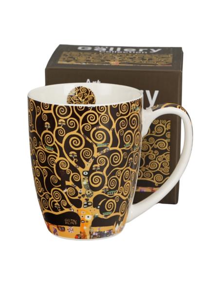 Kubek ceramiczny 360ml Tree of Life Brown