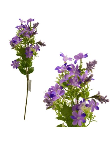 Kwiat sztuczny gałązka 45cm mix