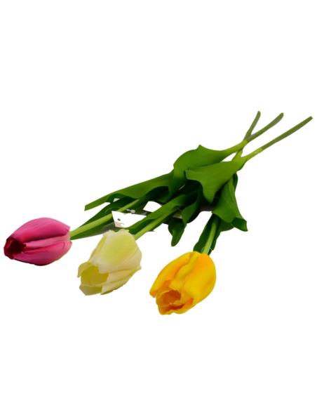Kwiat sztuczny Tulipan 65cm 07.5345 mix