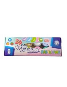 Farby plakatowe past.12kolx20ml JM301123021