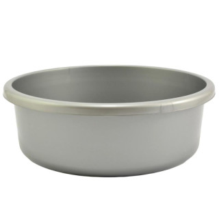 Miska plastikowa Classic 20L 46cm srebna