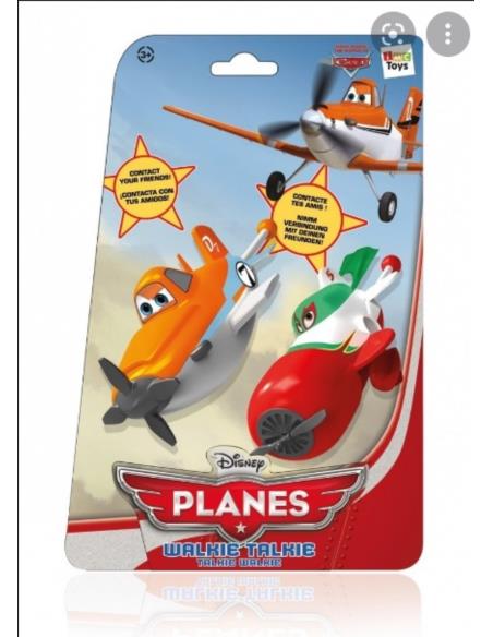 Zabawka Disney Walkie Talkie Samoloty