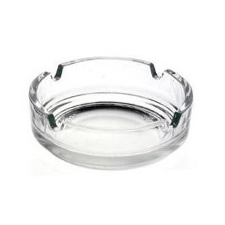 Popielniczka szklana 10,7cm bezbarwna