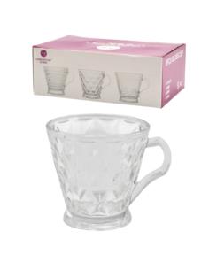 Kubki 6 sztuk 180ml przeźroczyste