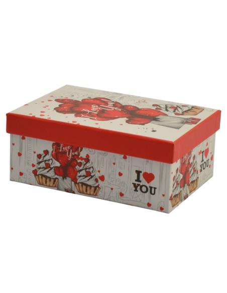 Pudełko ozdobne 20x14x9cm Love