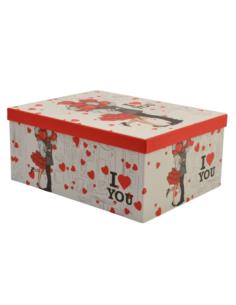 Pudełko ozdobne 37x27x16cm Love