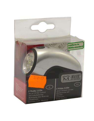 Lampa przednia M-Wave 2 funkcje