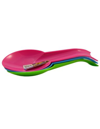 Podstawka pod łyżkę plastikowa 30x10cm mix