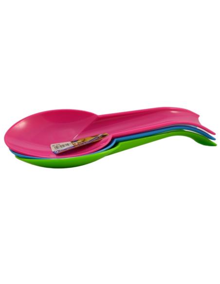 Podstawka pod łyżkę plastikowa 30x10cm mix