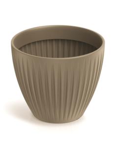 Doniczka Lattia Round 25cm mocca TLRO30