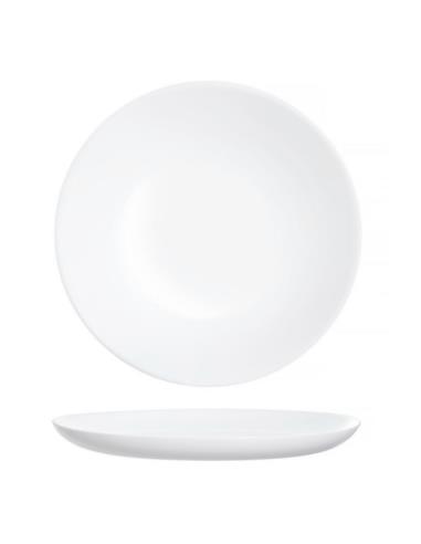 Talerz Diwali biały płytki 25cm ARC