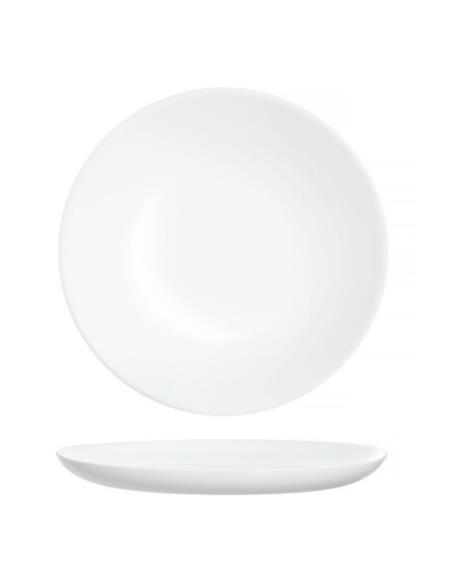 Talerz Diwali biały płytki 25cm ARC