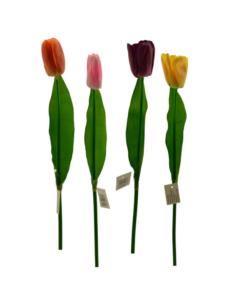 Kwiat sztuczny Tulipan 47cm mix