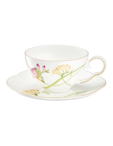 Filiżanka ze spodkiem 200ml Aroma di Fresia KF069 Villa Italia