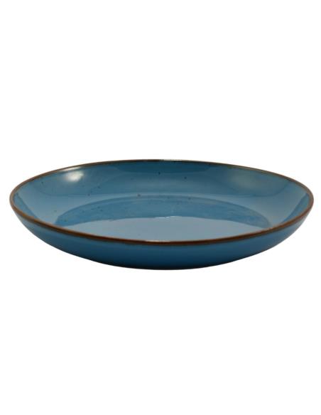 Talerz Bogucice Rustic blue deserowy 21cm