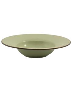 Talerz Bogucice Rustic mint Pasta głęboki 27cm