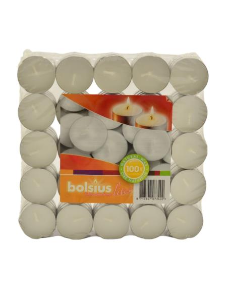 Podgrzewacze 100szt Tea Lights Bolsius