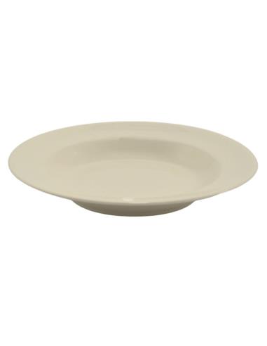 Talerz głęboki 20cm ceramiczny biały C37182