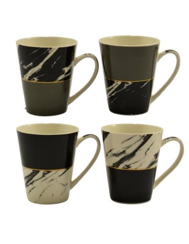 Kubek porcelana 350ml Marmur C37117 mix