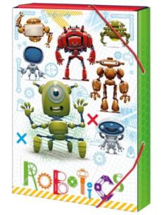 Teczka szkolna A4 4cm Robotics 1231-0327