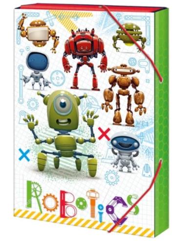 Teczka szkolna A4 4cm Robotics 1231-0327