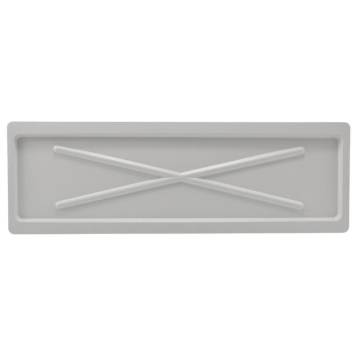 Podstawka pod suszarkę 75x24,7cm biała