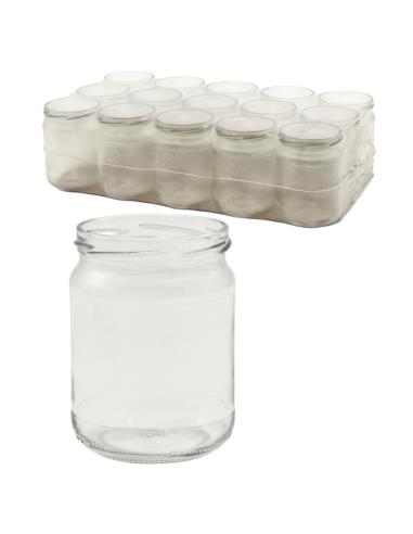 Słoiki TO-450/460ml fi82 15szt bez zakrętki