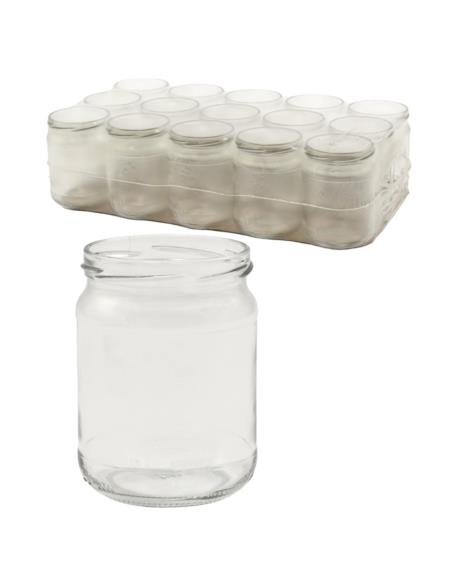 Słoiki TO-450/460ml fi82 15szt bez zakrętki