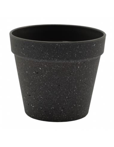 Doniczka plastikowa granitowa 10,5x12cm MRY5844