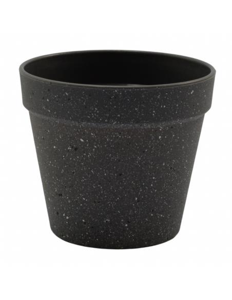 Doniczka plastikowa granitowa 10,5x12cm MRY5844