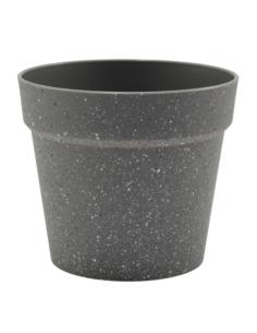 Doniczka plastikowa granitowa 18,5x21,5cm MRY5845