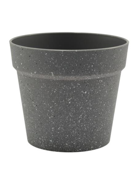 Doniczka plastikowa granitowa 18,5x21,5cm MRY5845
