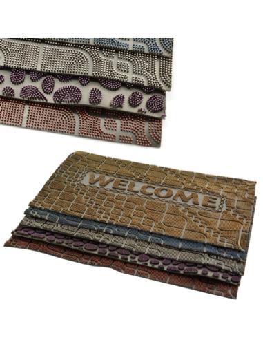 Wycieraczka 40x60cm gumowa Welcome MRY6014 mix