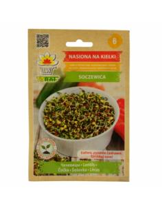 Nasiona na kiełki Soczewica zielona 20g