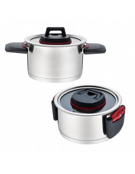 Garnek 18cm 2,3L z pokrywką Maestro MR-3530