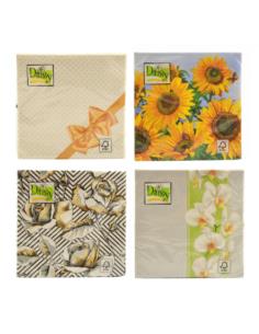 Serwetki 33x33/20szt Daisy mix
