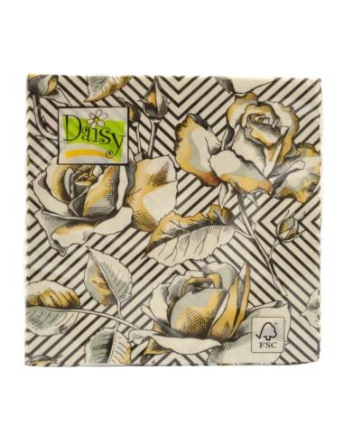 Serwetki 33x33/20szt Daisy mix