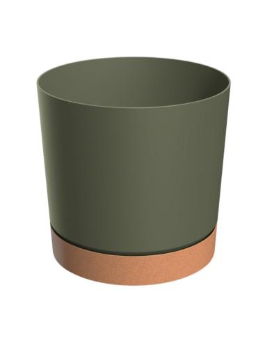 Doniczka Tubo PM 15cm zielona pinia DPOD150