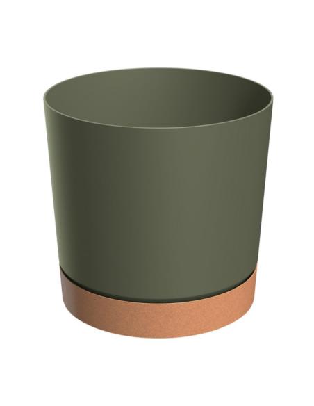 Doniczka Tubo PM 15cm zielona pinia DPOD150