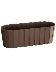 Doniczka Boardee Case 38x14cm brąz DDEC400