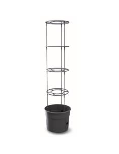 Doniczka Tomato Grover 29,5cm antracyt h:115cm IPOM300