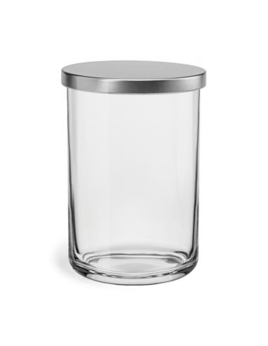 Pojemnik szklany Inga 800ml 35543 h:15cm z deklem
