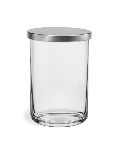 Pojemnik szklany Inga 800ml 35543 h:15cm z deklem