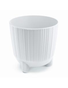 Doniczka Ryfo N 14,5cm biały na nóżkach DRF150N