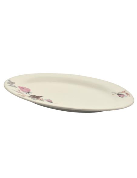 Półmisek ceramiczny Sucha Róża 22cm owalny