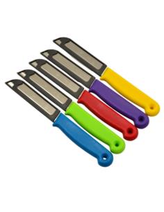 Nożyk obierak Solingen 9cm duży z piłką mix