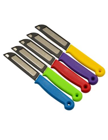 Nożyk obierak Solingen 9cm duży z piłką mix