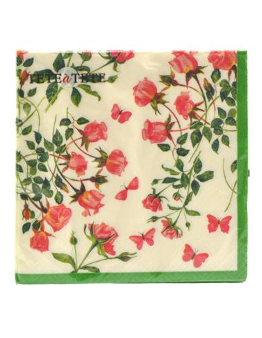 Serwetki 33x33 TaT Róże TL125400